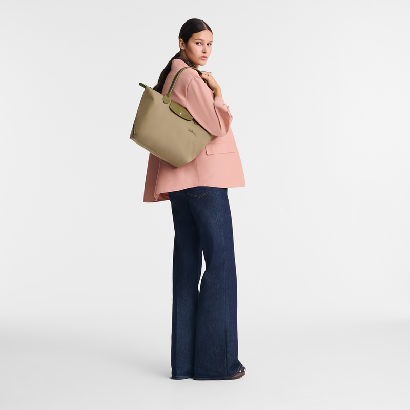 Le Pliage Green L Tote bag