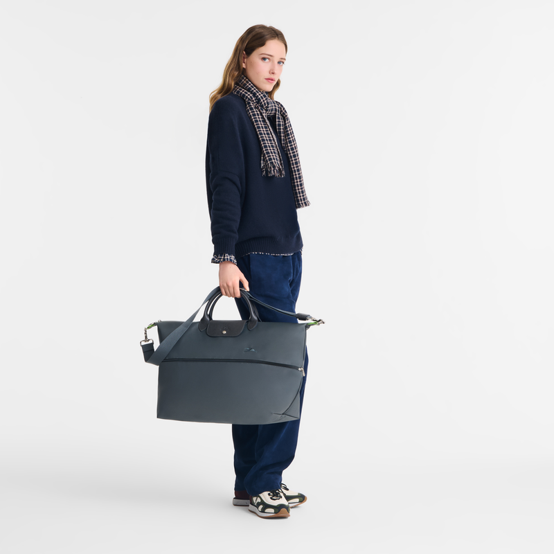 Le Pliage Green Travel bag expandable